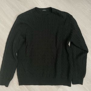 Dark green brandy knit sweater